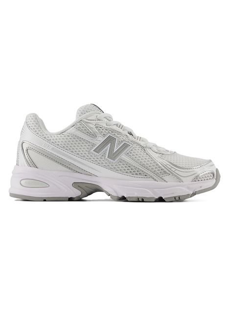 Scarpe New Balance 740 Bianco Argento Metallico Unisex NEW BALANCE | Sneakers | U740-WM2